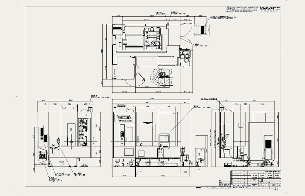 基礎図、全体図